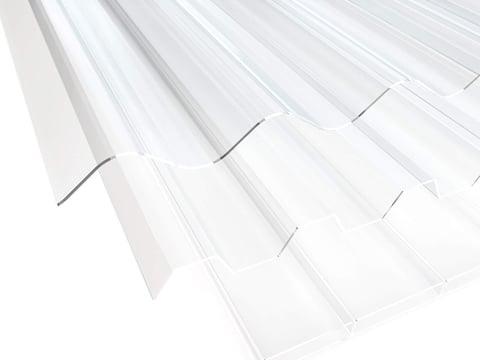 Hochwertige Wellplatten und Stegplatten aus transparentem Material für lichtdurchflutete Dächer und Überdachungen