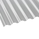 Acrylglas Wellplatte klar, 3,00 mm, mit feiner Wabenstruktur