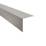 Außenecke Stahl Grauweiß RAL 9002, 0,63 mm, 25 µm Polyesterbeschichtung, Hauptansicht schräg von oben