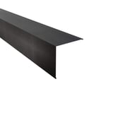 Dunkelgraue Außenecke aus Stahl, 0,50 mm, mit 35 µm Mattpolyester-Beschichtung, Hauptansicht