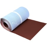 Dichtband für Schornstein, Bitumen, rotbraun RAL 8012, Rolle mit blauer Schutzfolie