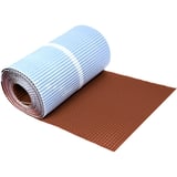 Dichtband für Schornstein, Rolle 5,00 m, kupferbraun (RAL 8004) mit blauer Schutzfolie