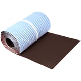 Dichtband für Schornstein, Bitumen, schokoladenbraun RAL 8017, Rolle mit blauer Schutzfolie