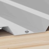 Edelstahlschrauben | Für Montage Tiefsicke auf Holzkonstruktion | 4,8 x 35 mm D14 | Graphitschwarz