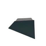 Endkappe ISOS Aluminium 1,20 mm Anthrazitgrau RAL 7016, schraeg von oben