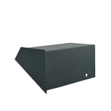 Endkappe ISOS Aluminium 1,20 mm Anthrazitgrau RAL 7016, mit Bohrung