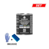 EPDM Aktivierung 125 ml Dose von DACHPROTECT, inklusive Handschuhe und Schwamm, SET-Kennzeichnung