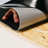 EPDM Dachfolie Easystick | Schwarz | 1,30 mm | Länge 5,00 m x Breite 0,50 m