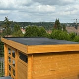EPDM Dachfolie Easystick | Schwarz | 1,30 mm | Länge 5,00 m x Breite 0,50 m