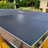 EPDM Dachfolie Easystick | Schwarz | 1,30 mm | Länge 5,00 m x Breite 0,50 m