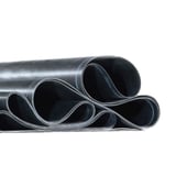 EPDM Dachfolie schwarz 1,50 mm, gerollt, auf weissem Hintergrund