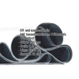 EPDM Dachfolie weiß 1,50 mm, gerollt, mit eingeblendeten Produkteigenschaften