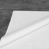 EPDM Dachfolie weiß 1,50 mm, Detailansicht der Oberfläche mit umgeschlagener Ecke