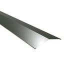 Firstblech flach Chromoxidgrün, 150 Grad Winkel, 0,63 mm Stahl mit 25 µm Polyesterbeschichtung