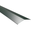 Firstblech flach, moosgrün (RAL 6005), 0,50 mm Stahl, 60 µm Puramid Beschichtung
