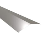 Firstblech flach Aluminium Graualuminium RAL 9007, 0,70 mm Stärke, 25 µm Polyesterbeschichtung