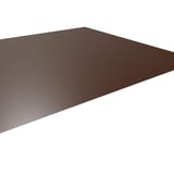 Flachblech Stahl 0,75 mm Nussbraun RAL 8011 mit 25 µm Polyesterbeschichtung