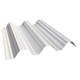 Hochprofil T92P Dachblech Reinweiß (RAL 9010), 0,75 mm Stahl, 25 µm Polyesterbeschichtung, Hauptansicht