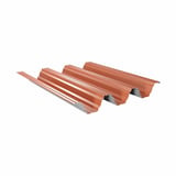 Hochprofil TP104 Dachblech kupferbraun (RAL 8004) aus 0,65 mm Stahl mit 25 µm Polyesterbeschichtung
