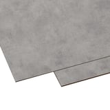 HPL Platte 8 mm Betonoptik, Scobalit, zwei Platten leicht überlappend, Draufsicht