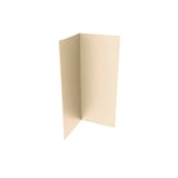 Innenecke Hellelfenbein RAL 1015, Stahl 0,50 mm, 25 µm Polyester, freigestellt