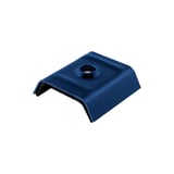 Kalotte Aluminium Enzianblau RAL 5010 fuer Profil 18DR, 20M, Hauptansicht