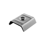 Kalotte Profil 18DR 20M aus Aluminium Graualuminium RAL 9007, freigestellt