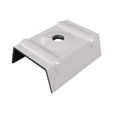 Kalotte Profil 33/500 aus Aluminium in Lichtgrau RAL 7035, Hauptansicht