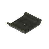 Kalotte Profil 35/207 Aluminium Graphitgrau RAL 7024, Unterseite mit Dichtung