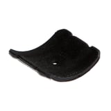 Dichtband fuer Kalotte Profil 76/18 Welle, schwarzer Schaumstoff, Unterseite