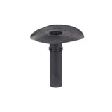 Klebe-Gully aus schwarzem EPDM von DACHPROTECT, freigestellt