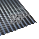 Kunststoff Profilplatte Scobanit EVO schwarz, 3,00 mm, mit eingeblendeten Eckdaten