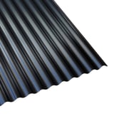 Kunststoff Profilplatte Scobanit EVO schwarz, 3,00 mm, Detailansicht der Profilstruktur