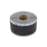 Nahtband EPDM schwarz 0,75 mm, Rolle von oben, Hauptansicht