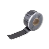 Nahtband EPDM schwarz 0,75 mm, Rolle mit abgerolltem Anfang, Hauptansicht