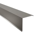 Ortgangwinkel Graualuminium 0,50 mm Stahl mit 25 µm Polyesterbeschichtung