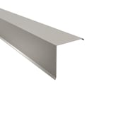 Ortgangwinkel Grauweiß (RAL 9002) aus Stahl, 0,75 mm, 25 µm Polyesterbeschichtung, Hauptansicht