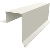 Ortgangwinkel Stehfalzprofil PD-510-S aus Stahl 0,50 mm Grauweiß RAL 9002, Hauptansicht