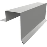 Ortgangwinkel Stehfalzprofil PD-510-S aus Stahl 0,50 mm in Weißaluminium RAL 9006, Hauptansicht
