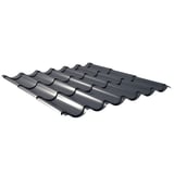Pfannenblech Aluminium 0,70 mm Anthrazitgrau (RAL 7016) mit 25 µm Polyesterbeschichtung