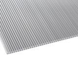 Polycarbonat Doppelstegplatte 10 mm klar, Hauptansicht schraeg von oben