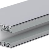 Detailansicht eines Aluminium-Verbindungsprofils für 10 mm Doppelstegplatten