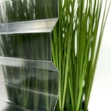 Polycarbonat Spundwandplatte | 76/18 | 0,80 mm | Grau | Temperaturreduzierend | 2,50 m