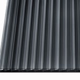 Polycarbonat Stegplatte | 16 mm | Profil A1 | Sparpaket | Plattenbreite 98 cm | Graphit | X-Struktur | Breite 4,09 m | Länge 2,00 m