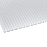Polycarbonat Stegplatte | 16 mm | Profil A4 | Sparpaket | Plattenbreite 98 cm | Opal Weiß | Blueline | Breite 7,12 m | Länge 6,00 m