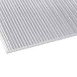 Polycarbonat Stegplatte | 16 mm | Profil A4 | Sparpaket | Plattenbreite 1,20 m | Klar | X-Struktur | Breite 6,20 m | Länge 4,00 m