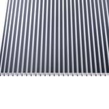 Polycarbonat Stegplatte | 16 mm | Breite 98 cm | Klar / Anthrazit gestreift | 2-Seiten UV-Schutz | 3,00 m