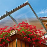 Polycarbonat Stegplatte | 16 mm | Breite 1,20 m | Klar | Blueline | 7,00 m
