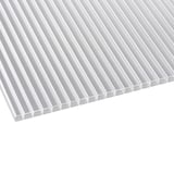 Polycarbonat Stegplatte | 16 mm | Breite 1,20 m | Klar | 2-Seiten UV-Schutz | 4,50 m