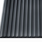 Polycarbonat Stegplatte | 16 mm | Breite 98 cm | Graphit | X-Struktur | 4,00 m